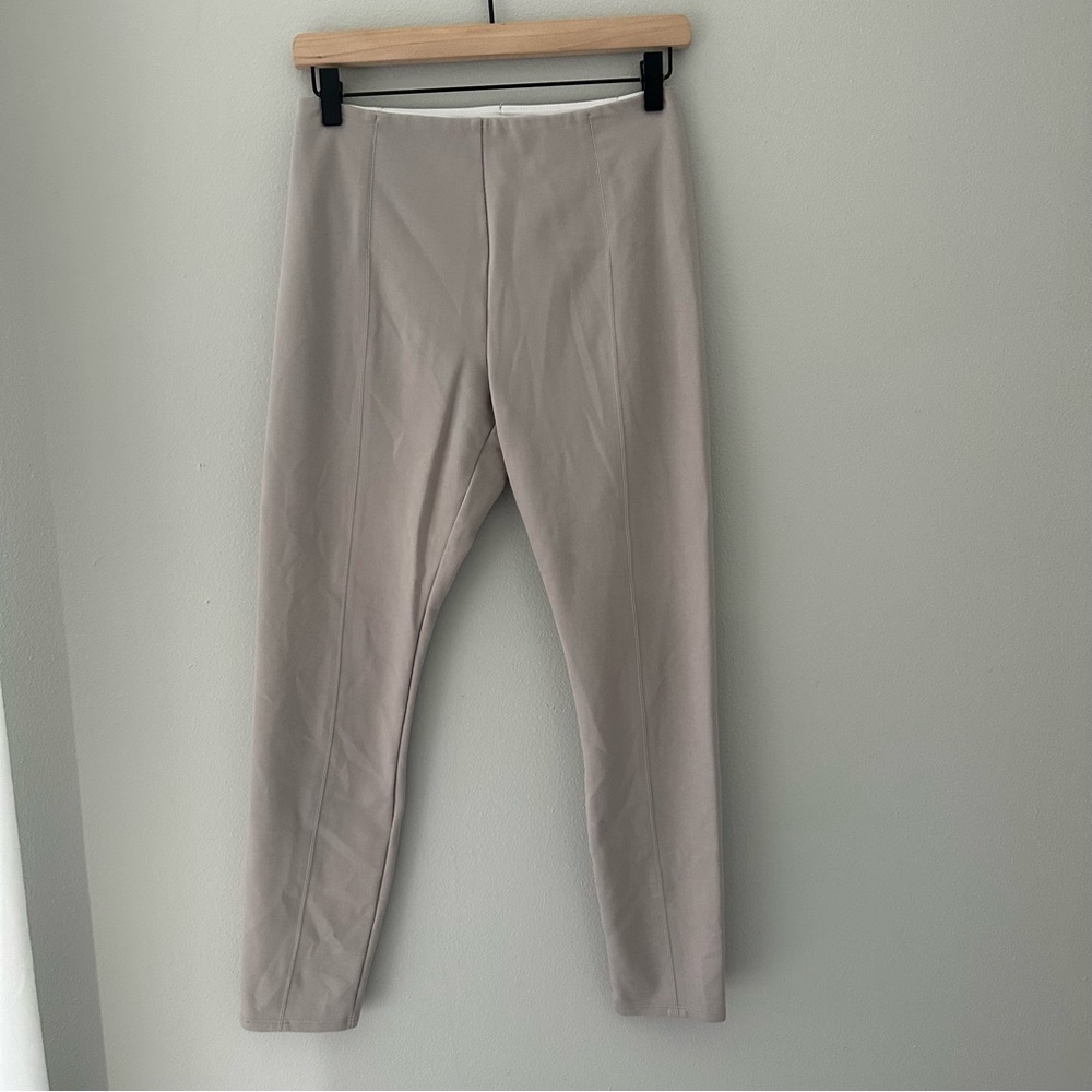Lysse (Medium) Elm Crop Legging (EcoVero™ Lightweight Ponte, 26" Inseam)
